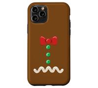 Custodia per iPhone 11 Pro Christmas Gingerbread Costume Kids Funny Christmas Holiday