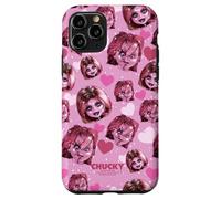 Custodia per iPhone 11 Pro Chucky And Tiffany Hearts All-Over Print