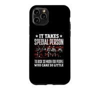 Custodia per iPhone 11 Pro Ci vuole una persona speciale per rischiare così tanto veterano