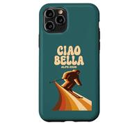 Custodia per iPhone 11 Pro Ciao Bella Alpi 2026 Sci Stile Vintage Italia