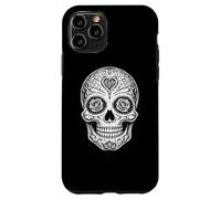 Custodia per iPhone 11 Pro Cinco de mayo giorno dei morti cranio occhi rosa