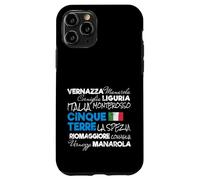 Custodia per iPhone 11 Pro Cinque Terre La Spezia Italia Liguria Vacanze Vintage