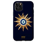 Custodia per iPhone 11 Pro Ciondolo a forma di occhio maligno per proteggere il sole celeste