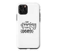 Custodia per iPhone 11 Pro Citazione motivazionale "Stop Dreaming Start Doing"