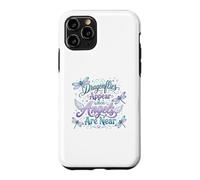 Custodia per iPhone 11 Pro Citazione spirituale della libellula Angelo Remembrance