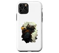 Custodia per iPhone 11 Pro Città apocalittica, l'ultimo uomo