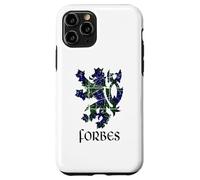 Custodia per iPhone 11 Pro Clan Forbes Tartan Cognome scozzese Scotland Pride