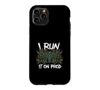 Custodia per iPhone 11 Pro Coder DevOps I Run It On Prod Hacker Skull