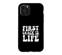 Custodia per iPhone 11 Pro Coffee Roaster First Crack Is Life Retro Roasting Design