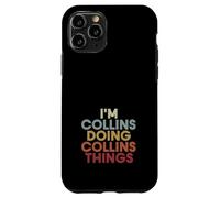 Custodia per iPhone 11 Pro Collins Name Collins Personalized Name First Given