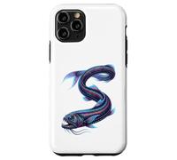 Custodia per iPhone 11 Pro Colorful Dragonfish Abstract Ocean Artwork Deep Sea Creature