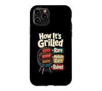 Custodia per iPhone 11 Pro Come è divertente barbecue alla griglia Pitmaster Steak Humor