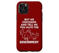 Custodia per iPhone 11 Pro Comprami Polli E Dimmi, Tu odi Il Governo