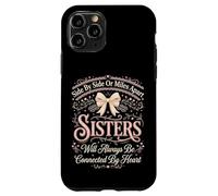 Custodia per iPhone 11 Pro Connected By Heart Sisters - Set di fratelli e fratelli abbinati