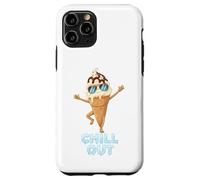 Custodia per iPhone 11 Pro Cono gelato Chill Out - Divertente gioco di parole estivo
