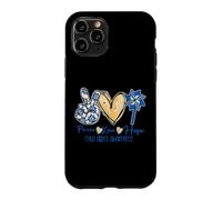 Custodia per iPhone 11 Pro Consapevolezza della prevenzione degli abusi sui minori Girandola Pace, Amore & Speranza