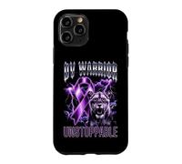 Custodia per iPhone 11 Pro Consapevolezza della violenza domestica Guerriero DV Bootleg inarrestabile