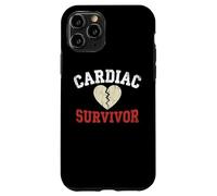 Custodia per iPhone 11 Pro Consapevolezza delle malattie cardiache del guerriero della salute dei sopravvissuti cardiaci