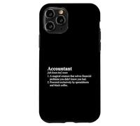 Custodia per iPhone 11 Pro Contabile Financial Problem Solver Revisore fiscale CPA Finanza