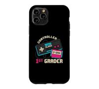 Custodia per iPhone 11 Pro Controller Class 1st Grader First Grade Retro Gamer Kid