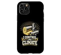 Custodia per iPhone 11 Pro Controllo divertente Il lavoratore dell'isolamento industriale del clima
