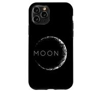 Custodia per iPhone 11 Pro Cool Abstract Moon Illustration Novelty Graphic Designs