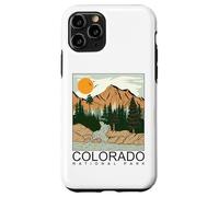 Custodia per iPhone 11 Pro Cool Colorado the Rocky Mountains Illustration Graphic