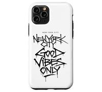Custodia per iPhone 11 Pro Cool New York City Vibes, NYC Urban Street Art Style