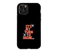 Custodia per iPhone 11 Pro Corallo Color My Turn To Shine Grafica Corallo