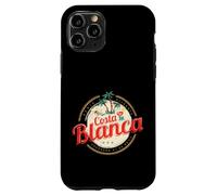 Custodia per iPhone 11 Pro Costa Blanca Vintage Alicante Spagna Souvenir per le vacanze