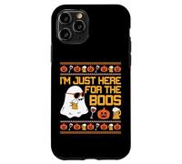 Custodia per iPhone 11 Pro Costume divertente per Halloween con scritta "I'm just here for the boos"