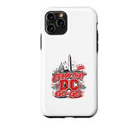 Custodia per iPhone 11 Pro Crank That Go-Go Washington DC Music Vintage Rosso Blu