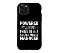 Custodia per iPhone 11 Pro Creato da Jesus Orgoglioso di essere Christian Social Media Manager