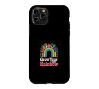 Custodia per iPhone 11 Pro Crescere il proprio design arcobaleno orto