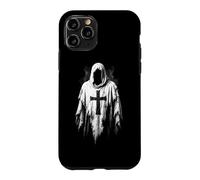 Custodia per iPhone 11 Pro Croce gotica con cappuccio del cavaliere sacro