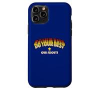 Custodia per iPhone 11 Pro Cub Scouts Do Your Best! Retro 80's Arcade Style Scouting