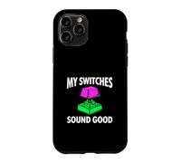 Custodia per iPhone 11 Pro Custom Mechanical Keyboard My Switches Sound Good