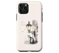 Custodia per iPhone 11 Pro Cute Cat Lover Pet Lovers Stars Moon Kitten