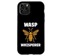 Custodia per iPhone 11 Pro Cute Little wasp Funny Minimalist Simple Whisperer wasp