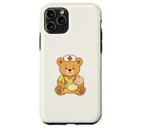 Custodia per iPhone 11 Pro Cute NICU Nurse Teddy Bear Students Neonatal Care Unit Staff