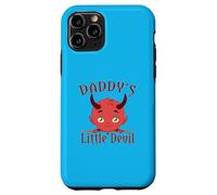 Custodia per iPhone 11 Pro Daddy's Little Devil - Diavolo per bambini, motivo: cartone animato