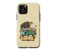 Custodia per iPhone 11 Pro Dai un'occhiata agli indizi Bibliotecario Libri misteriosi 2027 Leggi l'estate