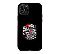 Custodia per iPhone 11 Pro Dalla profondità alla fioritura Koi Fish Lotus Rising