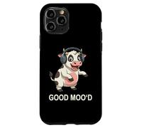 Custodia per iPhone 11 Pro Dancing Mow Music DJ Good Mooh Mood Design