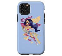 Custodia per iPhone 11 Pro DC Super Hero Girls Wonder Woman and Logos
