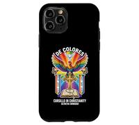 Custodia per iPhone 11 Pro DeColores Cursillo Rainbow Rooster Cattolico
