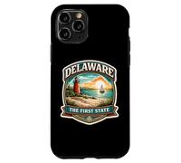 Custodia per iPhone 11 Pro Delaware Il primo viaggio di ricordo dei visitatori di stato