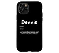 Custodia per iPhone 11 Pro Dennis Definition Personalized Name Denny Costume For Dennis