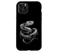 Custodia per iPhone 11 Pro Design con motivo serpente amante degli animali che disegna