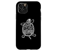 Custodia per iPhone 11 Pro Design della tartaruga a stanchezza cronica per la consapevolezza ME CFS